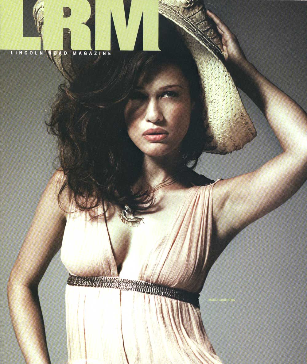 A woman is on the cover of lrm magazine